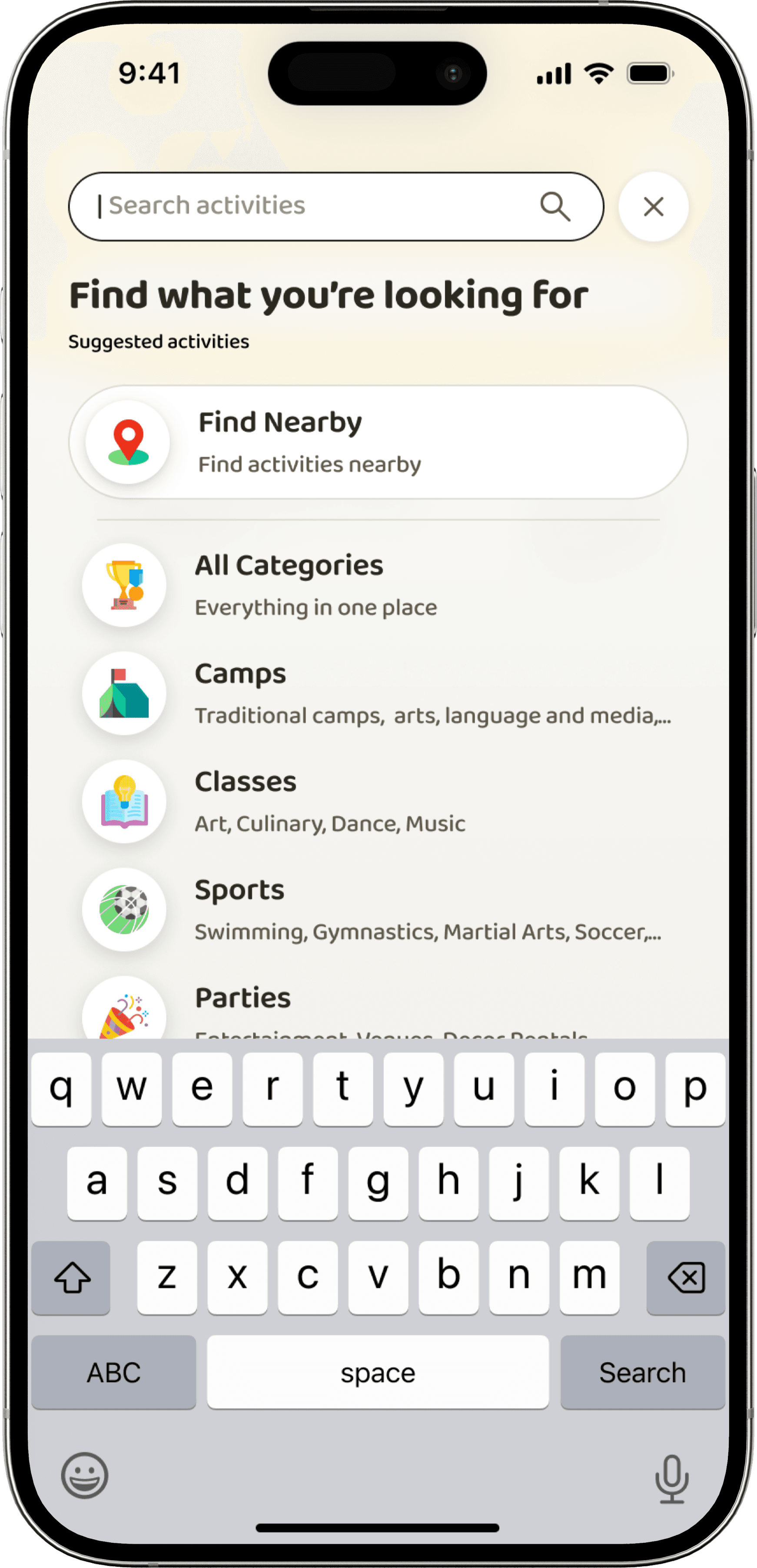 Gaggle app on iPhone